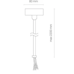 8284 CTLS POWER SUPPLY KIT 3 CIRCUIT WHITE (8284) - Nowodvorski