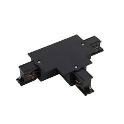 8682 CTLS RECESSED POWER T CONNECTOR RIGHT-2 BLACK (T-R2) (8682) - Nowodvorski