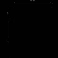 Abażur Elba Square 500 (5042009) - Astro Lighting