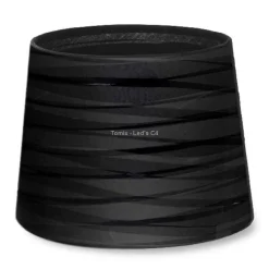 Abażur owijany S czarny (PAN-219-05) - Leds-C4