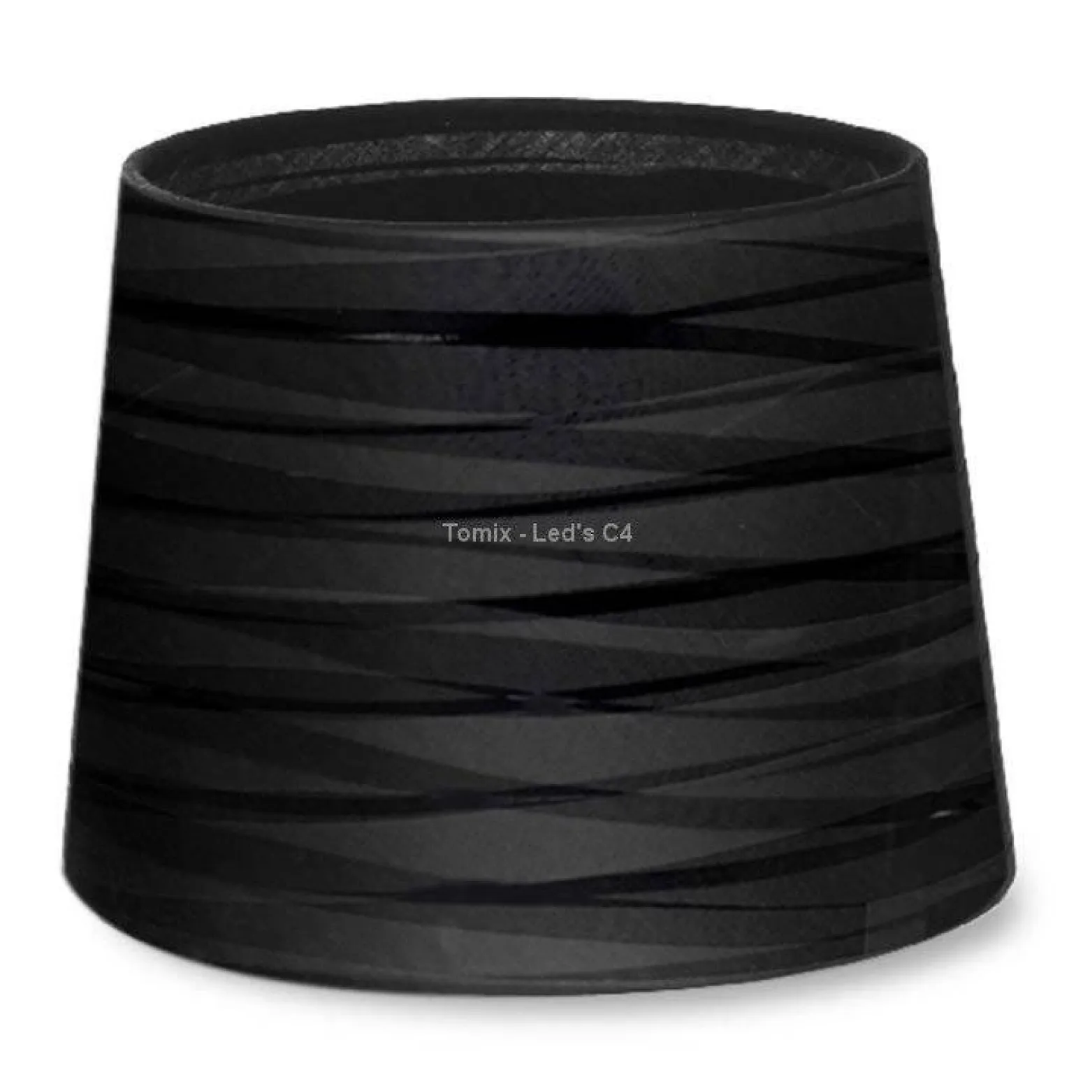 Abażur owijany S czarny (PAN-219-05) - Leds-C4