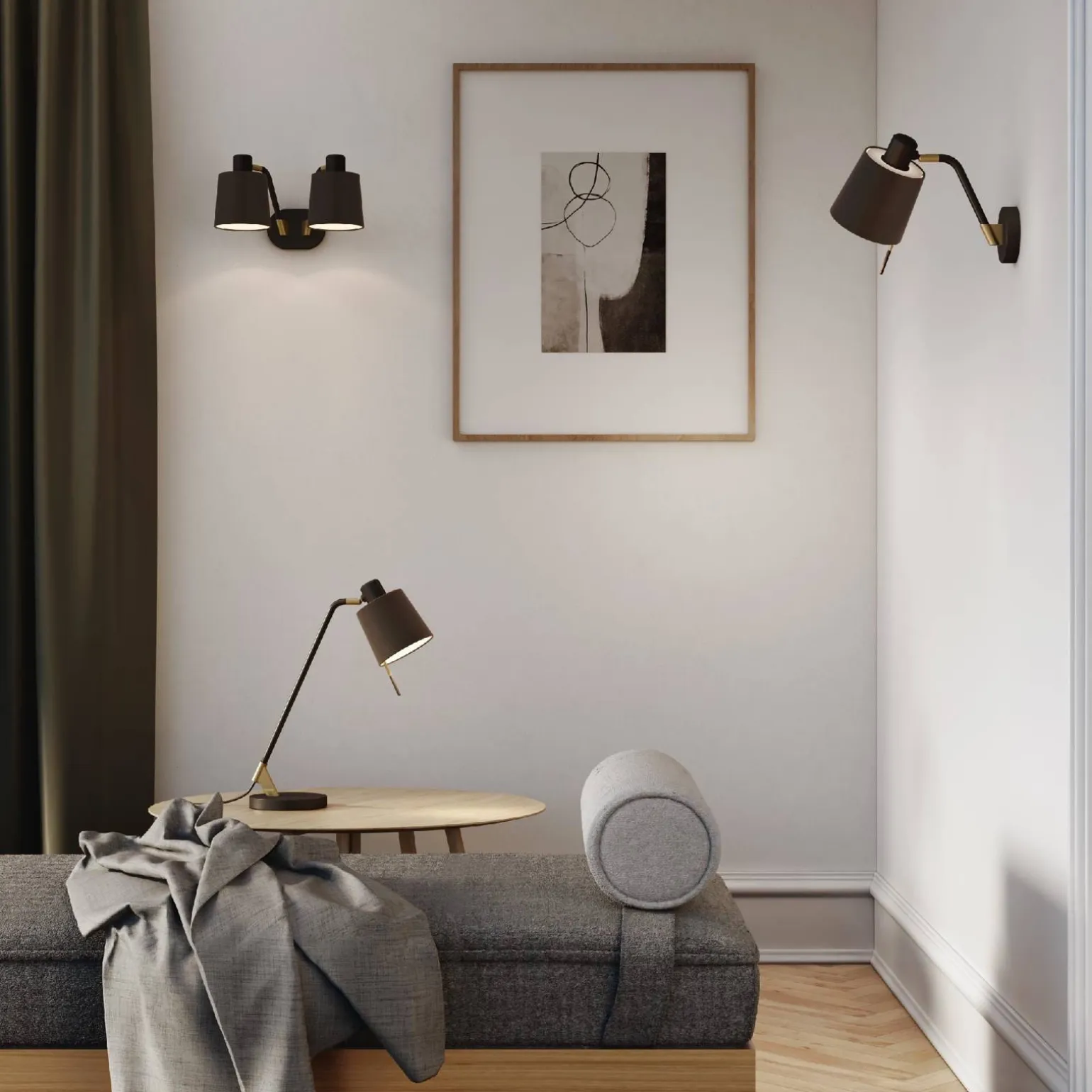 Abażur Tapered Drum 155 Czarny (5013028) - Astro Lighting