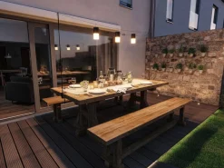 Łańcuch świetlny Plug & Shine TUBS 3x2W 3000K E14 IP44 24V antracyt / aluminium (PL94761) - PAULMANN