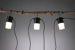 Łańcuch świetlny Plug & Shine TUBS 3x2W 3000K E14 IP44 24V antracyt / aluminium (PL94761) - PAULMANN