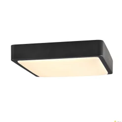 AINOS SQUARE SENSOR, lampa ścienna i sufitowa natynkowa LED outdoor, kolor antracytowy, przełącznik CCT, 3000/4000K (1003452) - SLV