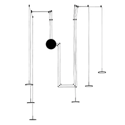 Akcesoria do lampy MYSTERY Kol. Czarny (NTL0073.34-35.NE) - Vivida