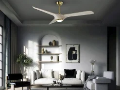 Alisios wentylator z oświetleniem LED (138833) - Schuller