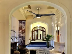 Alisios wentylator z oświetleniem LED (138849) - Schuller