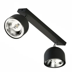 ALTEA BLACK LAMPA SUFITOWA 2 PŁ + ŻARÓWKI (6518) - TK Lighting