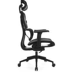 Amortyzowany,regulowany fotel gamingowy Control Series Czarny (LV0654) - LVN SYSTEM