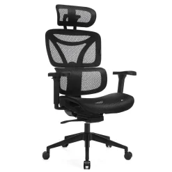 Amortyzowany,regulowany fotel gamingowy Control Series Czarny (LV0654) - LVN SYSTEM