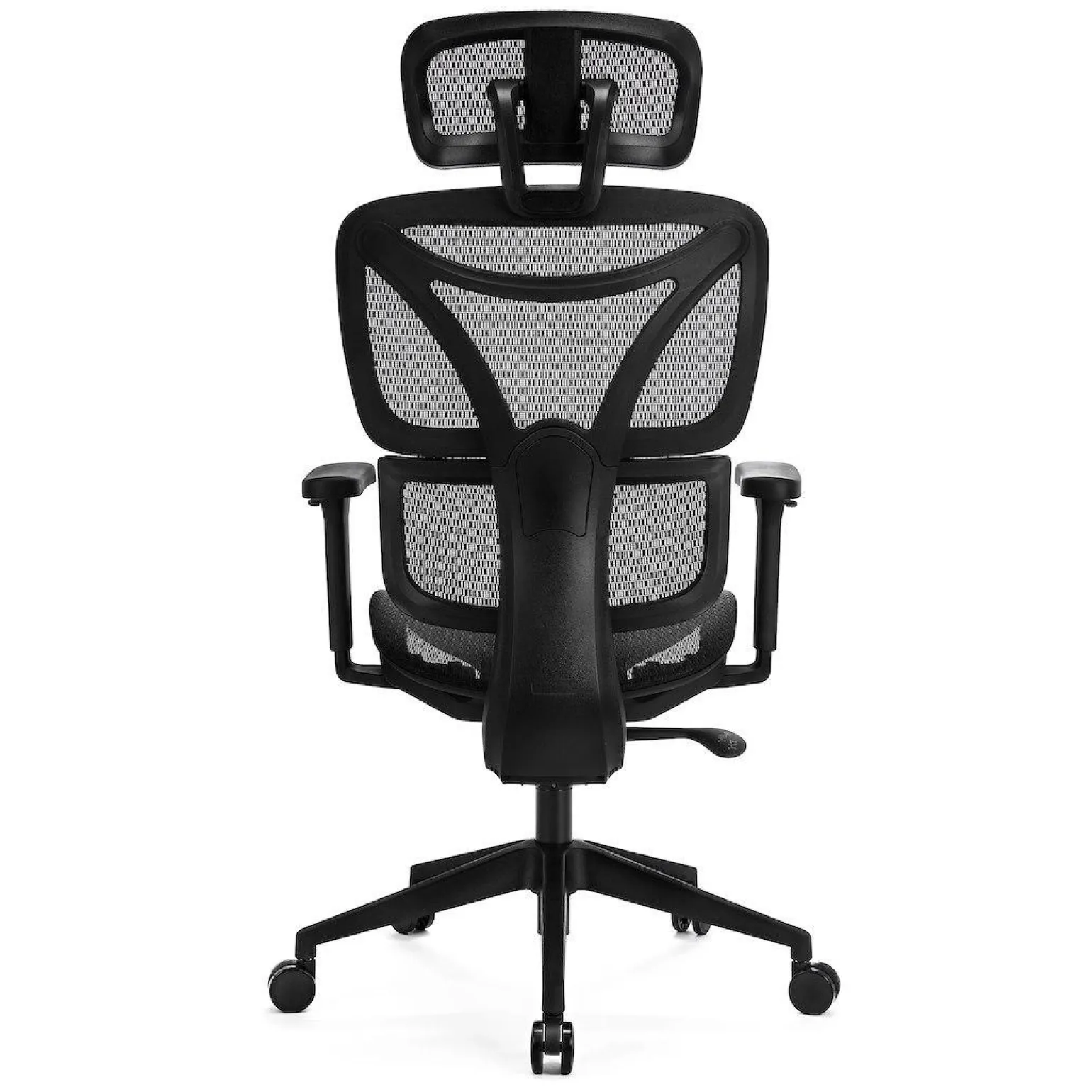 Amortyzowany,regulowany fotel gamingowy Control Series Czarny (LV0654) - LVN SYSTEM