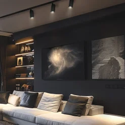 ANDROMEDA PRIME NA SZYNOPRZEWÓD 3F 3CCT 24W 230V 25st IP20 śr.76x177x228mm CZARNY SPECTRUM (SLI033036CCT_PW) - Spectrum LED