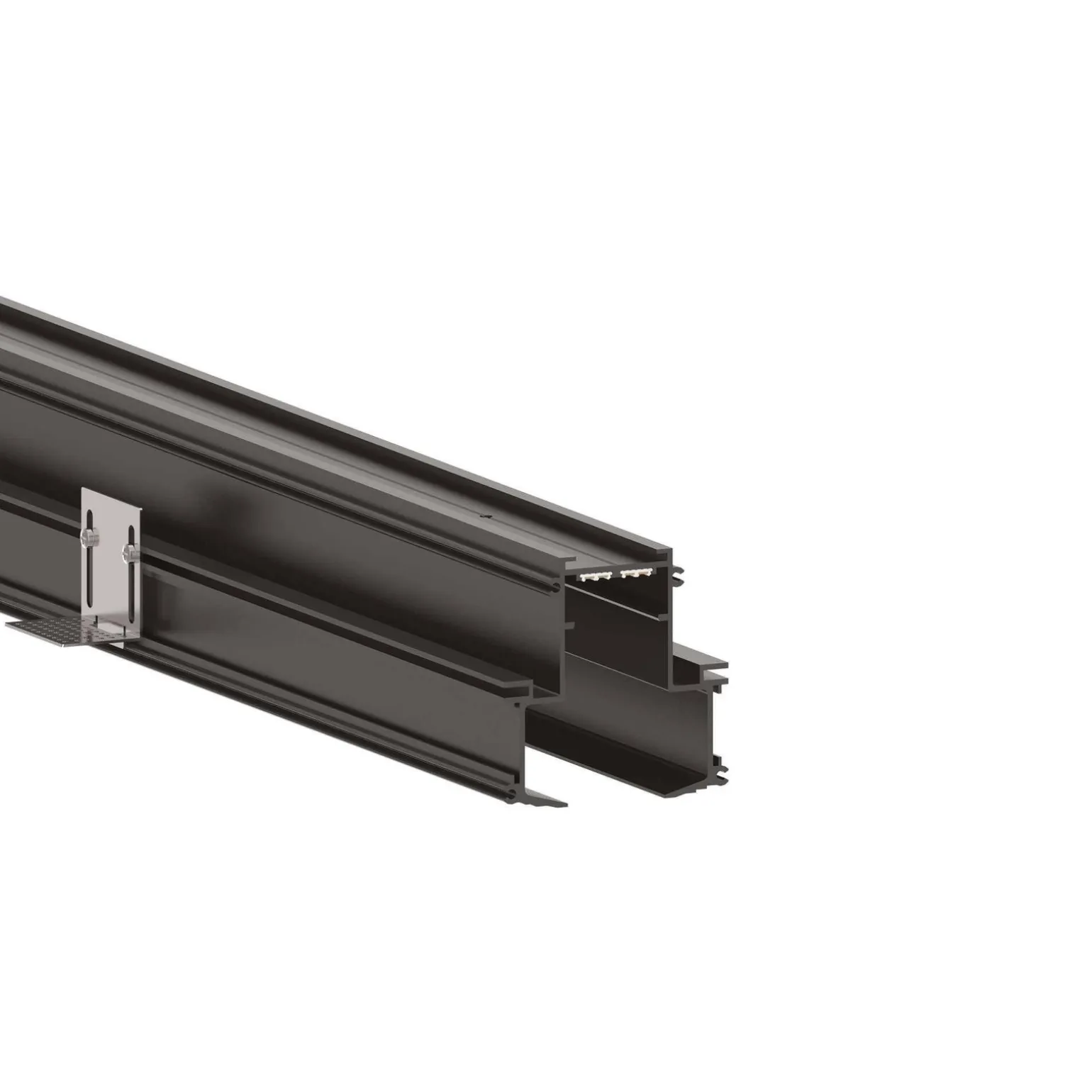 ARCA Czarny (ARCA_PROFILE_3000_mm_RECESSED_BK) - Ideal Lux