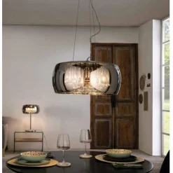 Argos lampa wisząca duża 6L (508111D) - Schuller