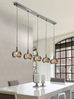 Arian lampa wisząca 5L (193539) - Schuller