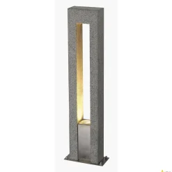 ARROCK ARC, lampa podłogowa outdoor, QPAR51, IP44, salt & pepper, granit, maks. 35W (231420) - SLV