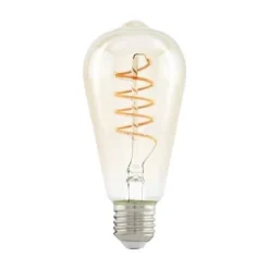 Żarówka AMBER SPIRAL-ST64 E27 4W, LED 2200K (11681 - Eglo)