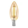 Żarówka AMBER-C37 E14 4W, LED 2200K (11557 - Eglo)