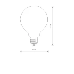 Żarówka BULB GLASS BALL LED, E27, 8W (9177) - Nowodvorski