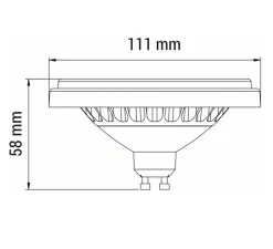 Żarówka PerfectColor ES111 SMD (894347) Loonari