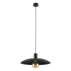 ASTRA BLACK 1XE27 LAMPA WISZĄCA (10712) - TK Lighting