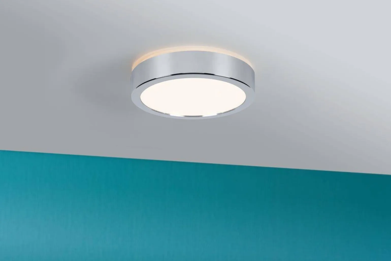 Aviar IP44 Panel LED 14W 3000K 220mm Chrom 230V Tworzywo sztuczne (PL78921) - PAULMANN