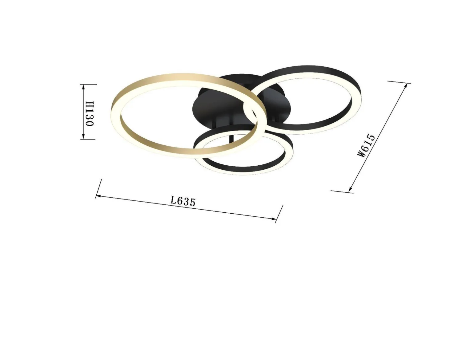 BAYEUX - Lampa sufitowa (9042-304) - Aviano Lighting