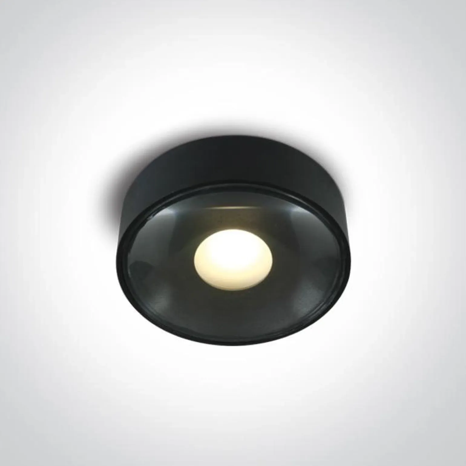 BAZYLA lampa sufitowa czarny (67484/B/W) - One Light