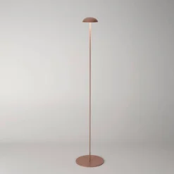 Bezprzewodowa oprawa podłogowa MROOM LED IP65 terakota (26580-M927-D9-TD-83) - Aqform