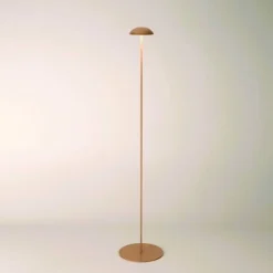 Bezprzewodowa oprawa podłogowa MROOM LED IP65 ZŁOTA (26580-M927-D9-TD-19) - Aqform