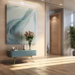 Biały kinkiet podświetlający obraz L MIRIAM 100 cm (8601) - Argon