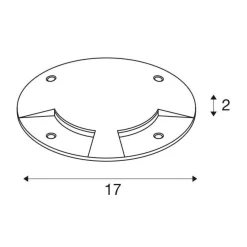 BIG PLOT 2 osłona stal szlachetna 316L-1 (1001254) - SLV