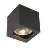 BIG THEO WALL, lampa ścienna outdoor, QPAR111, IP44, kwadratowa, antracytowa, maks. 75W (229565) - SLV
