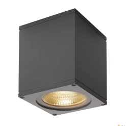 BIG THEO WALL, lampa ścienna outdoor, Flood down, LED, 3000K, antracyt S/W/G 13/14/13,5 cm (234525) - SLV