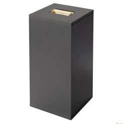 BIG THEO WALL, lampa ścienna outdoor, dwupunktowa, LED, 3000K, Flood down/Beam up, srebrnoszara S/W/G 13/29/13,5 cm (234515) - SLV