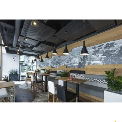 BIMA 2, spot do szyny wysokonapięciowej 1-fazowej, dwupunktowy, QPAR51, czarny mat, maks. 50W, z adapterem 1-fazowym (143430) - SLV