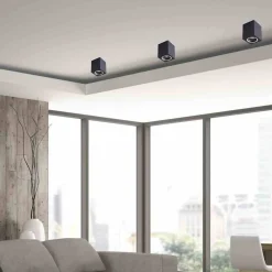 Bima Ring Square Black 1xGU10 (ML7685) - ECO-LIGHT