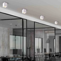 Bima Ring Square White 1xGU10 (ML7684) - ECO-LIGHT