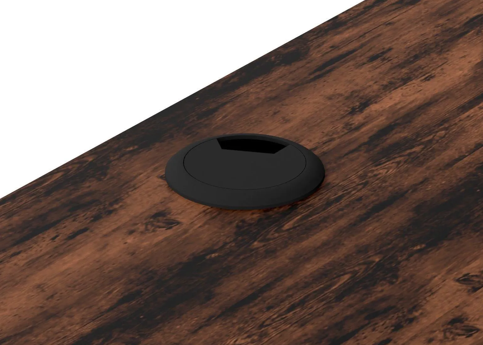 Biurko gamingowe regulowane elektrycznie Control+ 120 Drewno (LV0861) - LVN SYSTEM