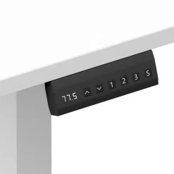 Biurko gamingowe regulowane elektrycznie Control+ 120 Biały (LV0859) - LVN SYSTEM