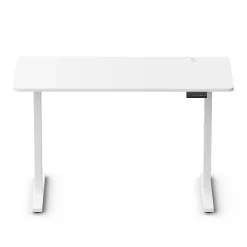 Biurko gamingowe regulowane elektrycznie Control+ 120 Biały (LV0859) - LVN SYSTEM