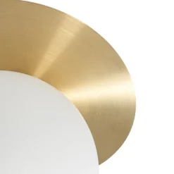 BORRA A mosiężna lampa ścienna / kinkiet z podwyższoną szczelnością IP44 (BRA120S0) - Ummo