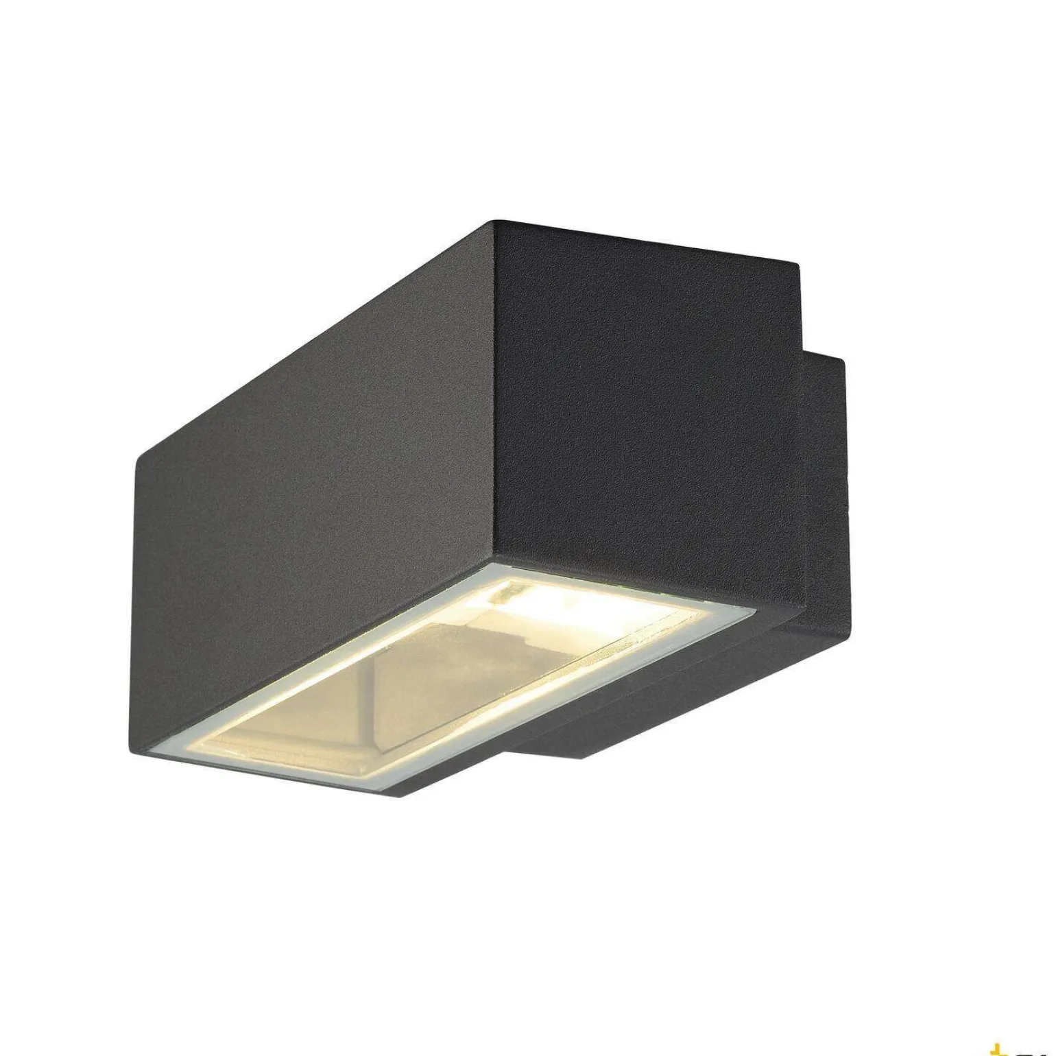 BOX, lampa ścienna outdoor, QT-DE12, IP44, kwadratowa, up/down, antracytowa, maks. 80W (232485) - SLV