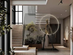 Caminante figura - lampa 218cm (779830) - Schuller