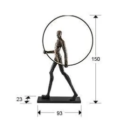 Caminante figura - lampa 150cm (779915) - Schuller
