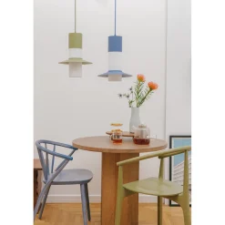 CAPONIO A czerwonopomarańczowa sufitowa lampa wisząca (CPA11212P0) - Ummo