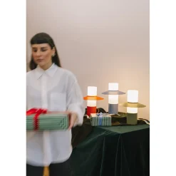 CAPONIO ST biała lampa stołowa (CPS111P1) - Ummo