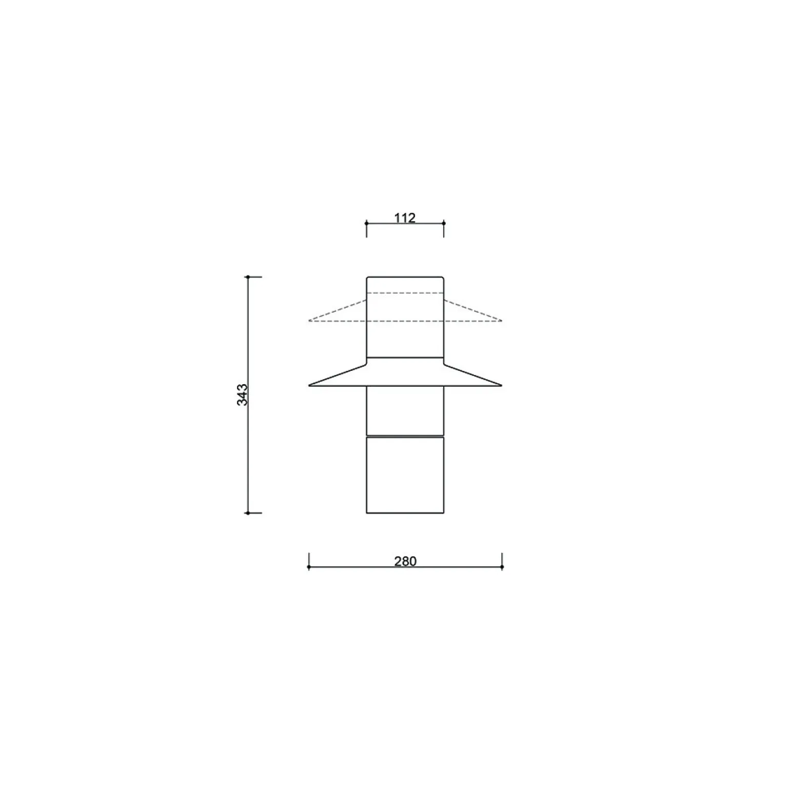 CAPONIO ST biała lampa stołowa (CPS111P1) - Ummo
