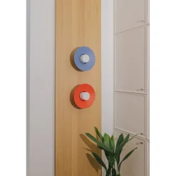 CAPONIO W A czerwonopomarańczowa lampa ścienna / kinkiet (CPWA112000) - Ummo